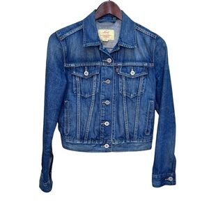 Levi's Blue 100% Cotton Denim Jacket Size Small